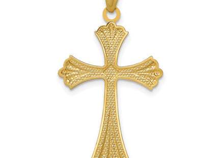 14k Yellow & Rhodium Pendants Style C4480 - Classique Jewelry Inc.