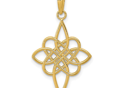 14k Yellow Gold Pendants Style C4482 - Classique Jewelry Inc.
