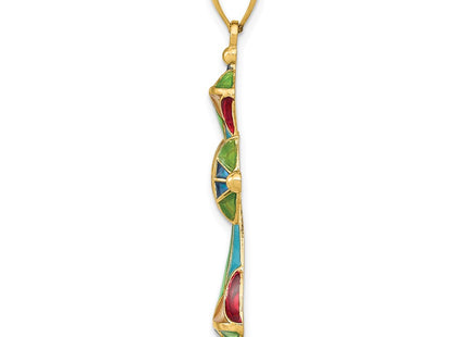 14k Yellow Gold Pendants Style C4486 - Classique Jewelry Inc.