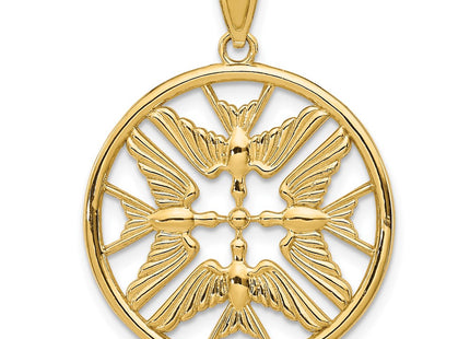 14k Yellow Gold Pendants Style C4495 - Classique Jewelry Inc.