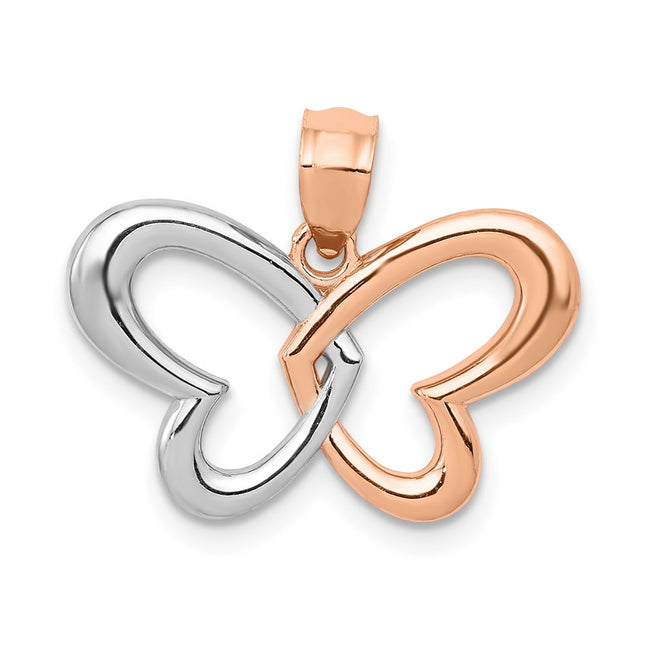 14k Rose Gold Pendants Style C4497 - Classique Jewelry Inc.