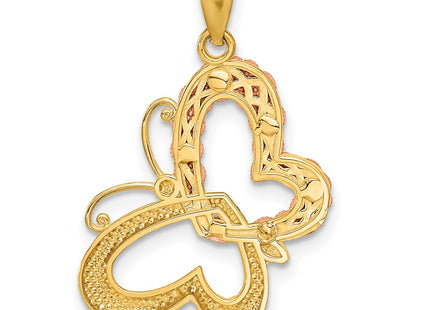 14k Two-tone Pendants Style C4498 - Classique Jewelry Inc.