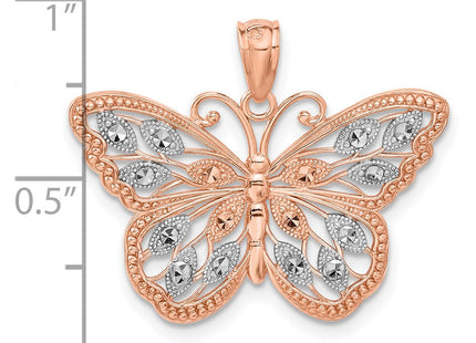 14k Rose Gold Pendants Style C4499 - Classique Jewelry Inc.