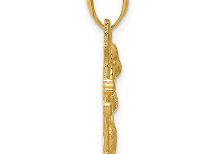 14k Yellow Gold Pendants Style C4502 - Classique Jewelry Inc.