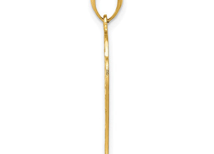 14k Yellow Gold Pendants Style C4504 - Classique Jewelry Inc.
