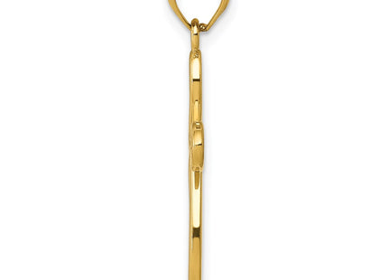 14k Yellow Gold Pendants Style C4508 - Classique Jewelry Inc.