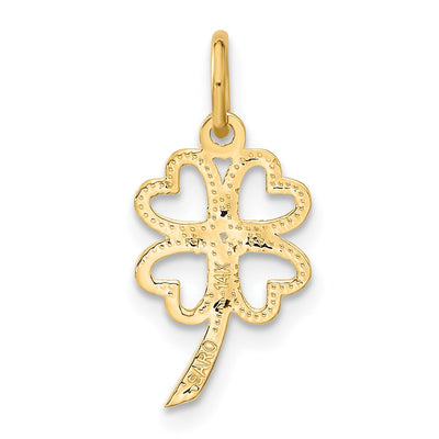 14K 4 Leaf Clover Charm
