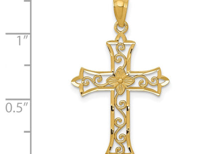 14k Yellow Gold Pendants Style C4510 - Classique Jewelry Inc.