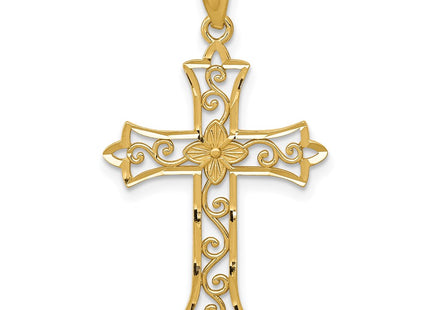 14k Yellow Gold Pendants Style C4510 - Classique Jewelry Inc.
