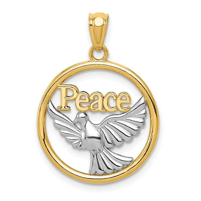 14K gold pendant