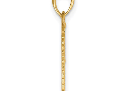 14k Yellow Gold Pendants Style C4528 - Classique Jewelry Inc.