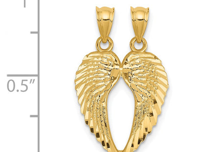 14k Yellow Gold Pendants Style C4528 - Classique Jewelry Inc.