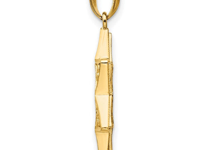 14k Two-tone Star of David Pendant (Style C4531)