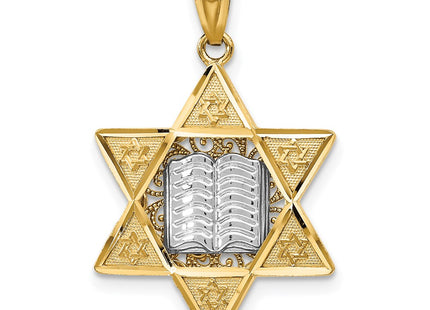 14k Two-tone Pendants Style C4531 - Classique Jewelry Inc.