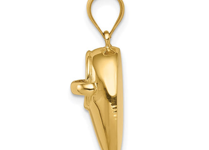 14k Yellow Gold Pendants Style C4538 - Classique Jewelry Inc.