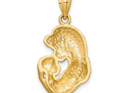 14k Yellow Gold Pendants Style C4540 - Classique Jewelry Inc.