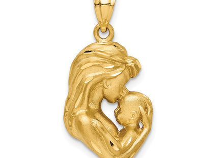 14k Yellow Gold Pendants Style C4540 - Classique Jewelry Inc.