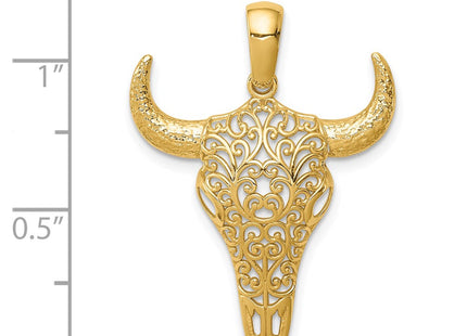 14k Yellow Gold Pendants Style C4544 - Classique Jewelry Inc.