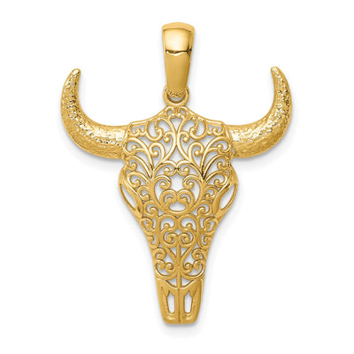 14K gold pendant