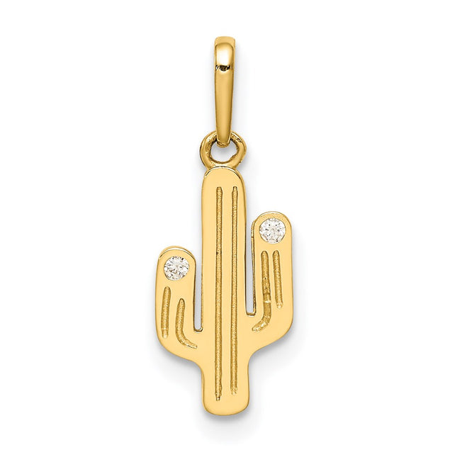 14k Yellow Gold Pendants Style C4546 - Classique Jewelry Inc.