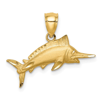 14K gold pendant