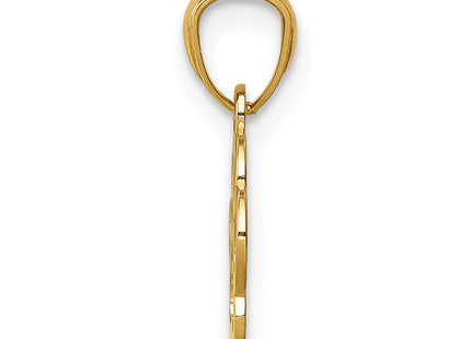 14k Yellow Gold Pendants Style C4614 - Classique Jewelry Inc.