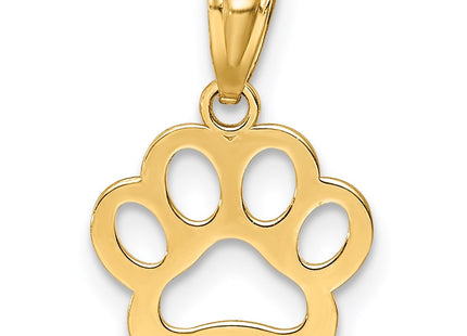 14k Yellow Gold Pendants Style C4614 - Classique Jewelry Inc.