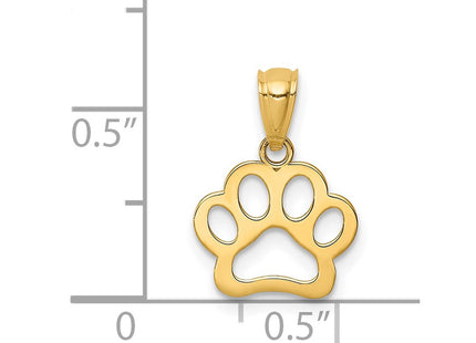 14k Yellow Gold Pendants Style C4614 - Classique Jewelry Inc.