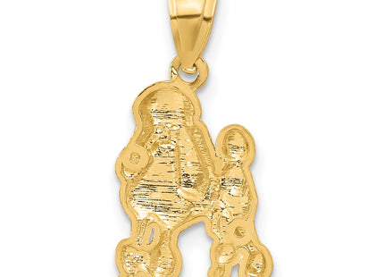14k Yellow Gold Pendants Style C4619 - Classique Jewelry Inc.