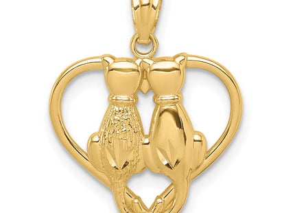14k Yellow Gold Pendants Style C4622 - Classique Jewelry Inc.