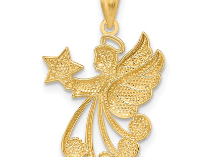 14k Yellow & Rhodium Jewelry Style C4639 - Classique Jewelry Inc.