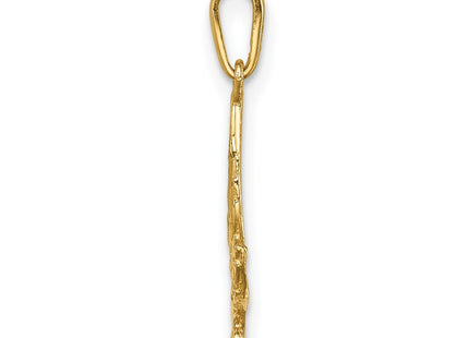 14k Yellow Gold Pendants Style C4645 - Classique Jewelry Inc.
