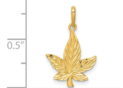 14k Yellow Gold Pendants Style C4645 - Classique Jewelry Inc.