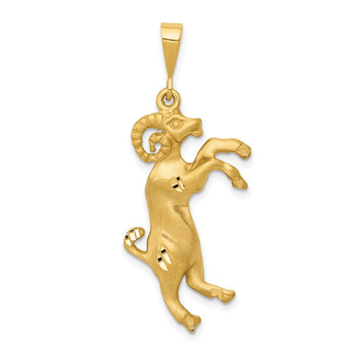 14K gold zodiac charm