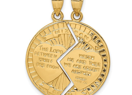 14k Yellow Gold Pendants Style C4661 - Classique Jewelry Inc.