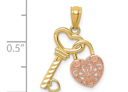 14k Two-tone Jewelry Style C4664 - Classique Jewelry Inc.