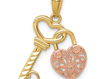14k Two-tone Jewelry Style C4664 - Classique Jewelry Inc.