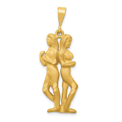 14K gold zodiac charm