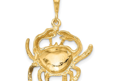 14K gold zodiac charm, another view