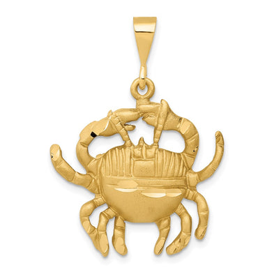 14K gold zodiac charm