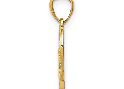 14k Yellow Gold Pendants Style C4671 - Classique Jewelry Inc.