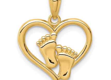 14k Yellow Gold Pendants Style C4671 - Classique Jewelry Inc.