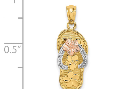 14k Tri-Color Pendants Style C4683 - Classique Jewelry Inc.