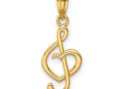 14k Yellow Gold Pendants Style C4685 - Classique Jewelry Inc.