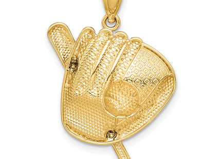 14k Yellow & Rhodium Pendants Style C4687 - Classique Jewelry Inc.
