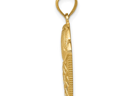 14k Yellow Gold Pendants Style C4688 - Classique Jewelry Inc.