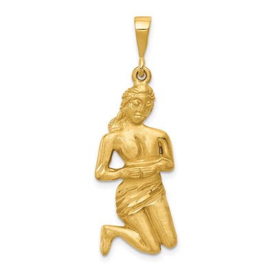 14K gold zodiac charm