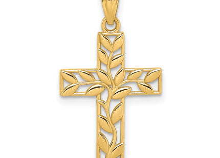 14k Yellow Gold Pendants Style C4690 - Classique Jewelry Inc.