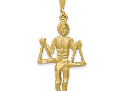 14K gold zodiac charm