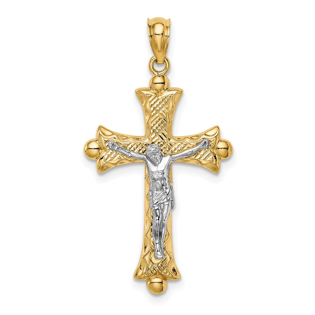 14k Two-tone Jewelry Style C4704 - Classique Jewelry Inc.